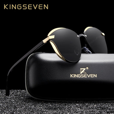 Cat EyeWomen Polarized Fashion Sun Glasses for Female UV400-Accessories-EthioTELL