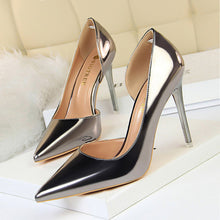Load image into Gallery viewer, New Leather Pumps Fashion WomenHigh Heels Wedding, party Shoes-Women's Clothing-EthioTELL