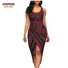 Load image into Gallery viewer, New Wome's sexy customized print sleeveless Dress.-Women's Clothing-EthioTELL