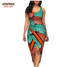 Load image into Gallery viewer, New Wome's sexy customized print sleeveless Dress.-Women's Clothing-EthioTELL