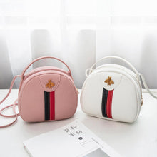 Load image into Gallery viewer, Women's crossbody bags PU leather Casual messenger bags large capacity Handbags Bee Pattern Lichee Texture Shoulder Bag Satchel-EthioTELL