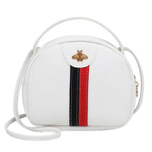 Load image into Gallery viewer, Women's crossbody bags PU leather Casual messenger bags large capacity Handbags Bee Pattern Lichee Texture Shoulder Bag Satchel-EthioTELL