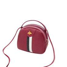 Load image into Gallery viewer, Women's crossbody bags PU leather Casual messenger bags large capacity Handbags Bee Pattern Lichee Texture Shoulder Bag Satchel-EthioTELL