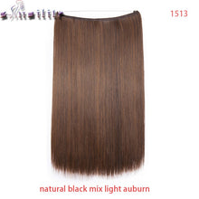 Load image into Gallery viewer, 20 inch Invisible Wire No Clip One Piece Hair natural.-Women&#39;s Clothing-EthioTELL