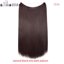 Load image into Gallery viewer, 20 inch Invisible Wire No Clip One Piece Hair natural.-Women&#39;s Clothing-EthioTELL