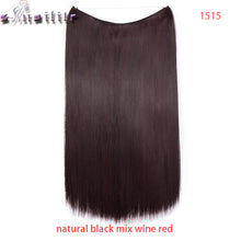 Load image into Gallery viewer, 20 inch Invisible Wire No Clip One Piece Hair natural.-Women&#39;s Clothing-EthioTELL