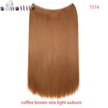 Load image into Gallery viewer, 20 inch Invisible Wire No Clip One Piece Hair natural.-Women&#39;s Clothing-EthioTELL