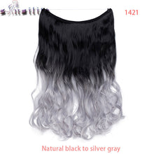 Load image into Gallery viewer, 20 inch Invisible Wire No Clip One Piece Hair natural.-Women&#39;s Clothing-EthioTELL