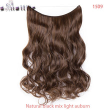 Load image into Gallery viewer, 20 inch Invisible Wire No Clip One Piece Hair natural.-Women&#39;s Clothing-EthioTELL