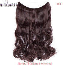 Load image into Gallery viewer, 20 inch Invisible Wire No Clip One Piece Hair natural.-Women&#39;s Clothing-EthioTELL