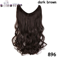 Load image into Gallery viewer, 20 inch Invisible Wire No Clip One Piece Hair natural.-Women&#39;s Clothing-EthioTELL