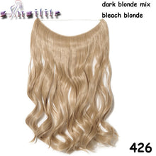 Load image into Gallery viewer, 20 inch Invisible Wire No Clip One Piece Hair natural.-Women&#39;s Clothing-EthioTELL