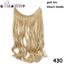 Load image into Gallery viewer, 20 inch Invisible Wire No Clip One Piece Hair natural.-Women&#39;s Clothing-EthioTELL