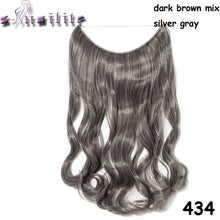Load image into Gallery viewer, 20 inch Invisible Wire No Clip One Piece Hair natural.-Women&#39;s Clothing-EthioTELL