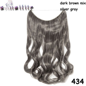 20 inch Invisible Wire No Clip One Piece Hair natural.-Women's Clothing-EthioTELL