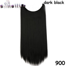 Load image into Gallery viewer, 20 inch Invisible Wire No Clip One Piece Hair natural.-Women&#39;s Clothing-EthioTELL