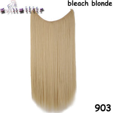 Load image into Gallery viewer, 20 inch Invisible Wire No Clip One Piece Hair natural.-Women&#39;s Clothing-EthioTELL