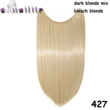 Load image into Gallery viewer, 20 inch Invisible Wire No Clip One Piece Hair natural.-Women&#39;s Clothing-EthioTELL