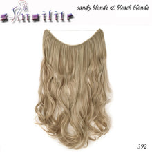 Load image into Gallery viewer, 20 inch Invisible Wire No Clip One Piece Hair natural.-Women&#39;s Clothing-EthioTELL