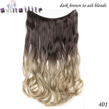 Load image into Gallery viewer, 20 inch Invisible Wire No Clip One Piece Hair natural.-Women&#39;s Clothing-EthioTELL