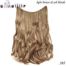 Load image into Gallery viewer, 20 inch Invisible Wire No Clip One Piece Hair natural.-Women&#39;s Clothing-EthioTELL