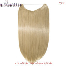 Load image into Gallery viewer, 20 inch Invisible Wire No Clip One Piece Hair natural.-Women&#39;s Clothing-EthioTELL